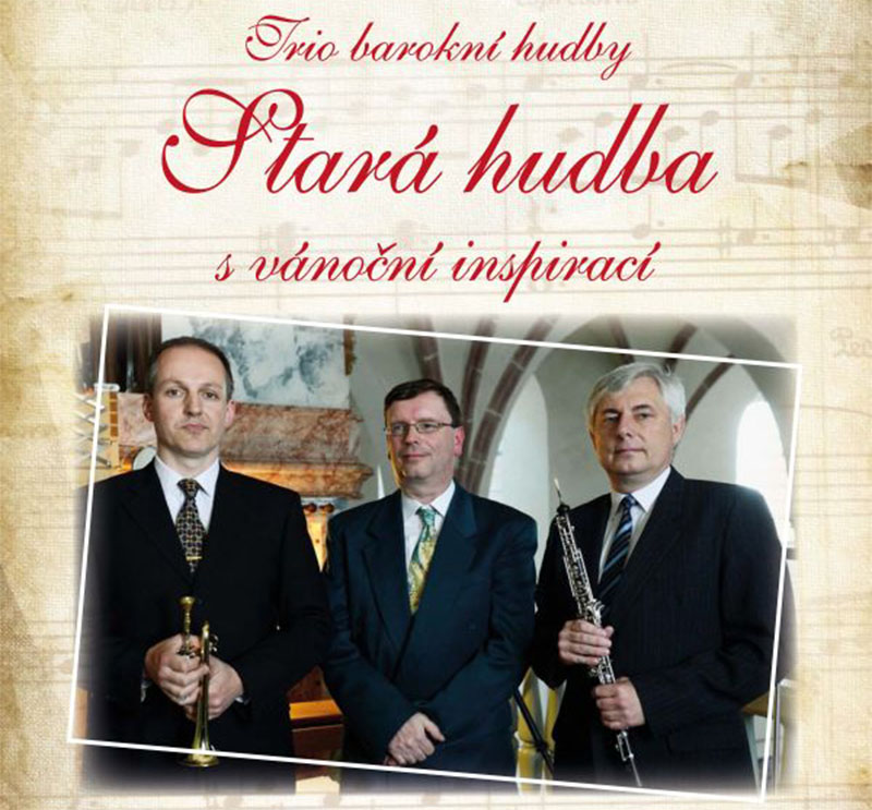 Trio barokní hudby: Stará hudba s vánoční inspirací